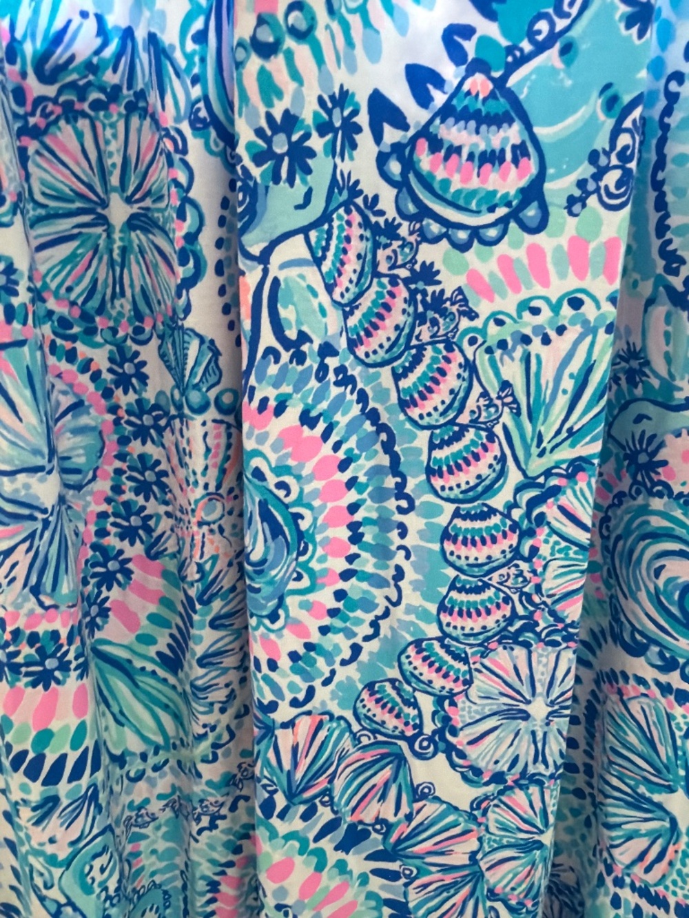 Lily Pulitzer Maxi with Flutter Sleves V Neck